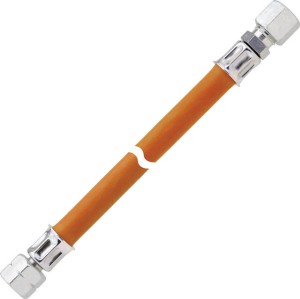 Wąż gazowy średniociśnieniowy 40 cm  G 1 / 4 LH-ÜM  8 mm