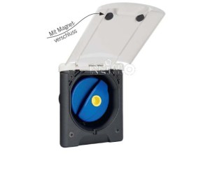 Wlew wody magnetyczny czarny