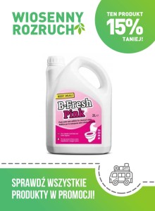 PŁYN DO TOALET B-FRESH PINK  DO SPŁUKIWANIA 2L