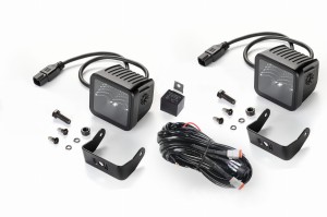 Reflektor dodatkowy Hella Black Magic- Zestawy lamp Cube 2szt 3,2” bliski zasięg