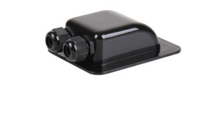 Przelotka przez dach podwójna czarna