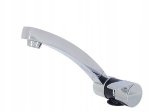 Kran Comet London Kompakt czarny/chrom