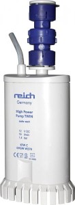 Wysokowydajna tandemowa pompa REICH zanurzeniowa z zaworem zwrotnym do Hymer/LMC/TEC